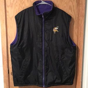 Puma Reversible Minnesota Viking Vest men’s XL